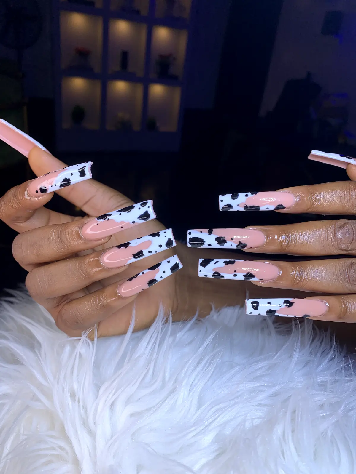 Acrylic coffin shape